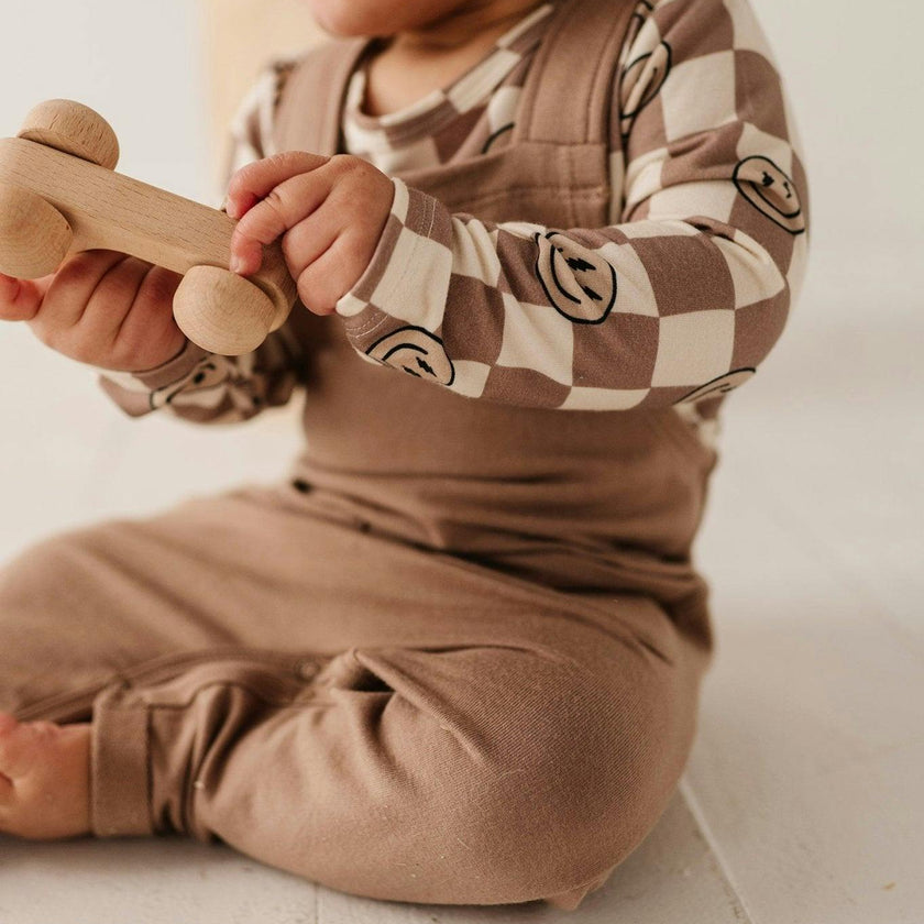 Boys Pocket Overalls in Midnight